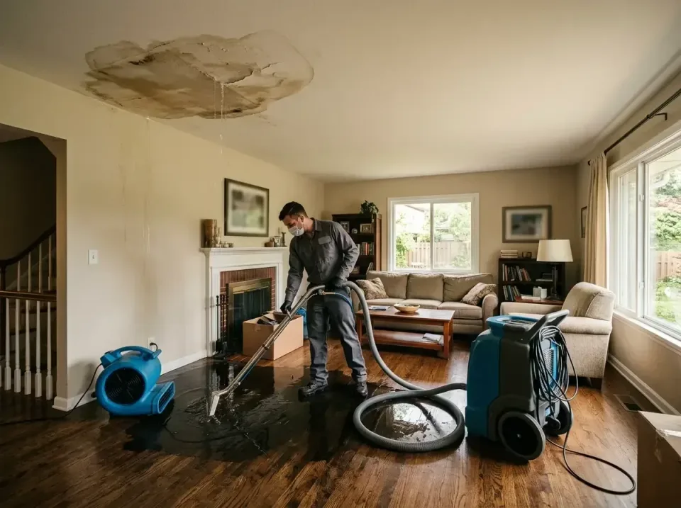 attic-pipe-burst-ceiling-drip-008 — frequently asked questions, Water Damage Restoration & Carpet Care in Manchester, KY